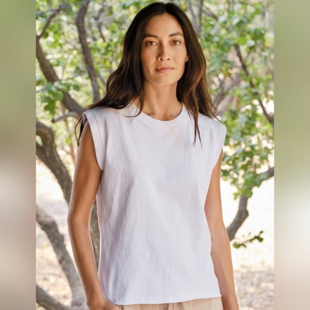 Frank & Eileen Aiden Minimalist Boyfriend Cotton Vintage Muscle Tee S